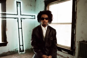 This is the Avatar Image for the 21 Savage american dream Era AI Voice and Text to Speech Generator